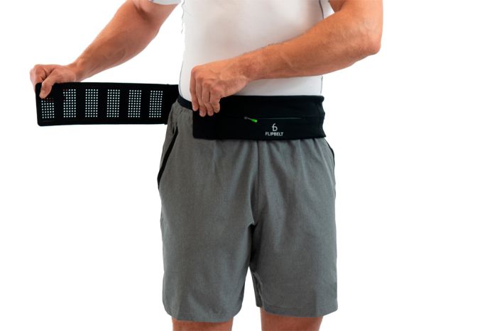FlipBelt Zipper Adjustable Velcro løbebælte