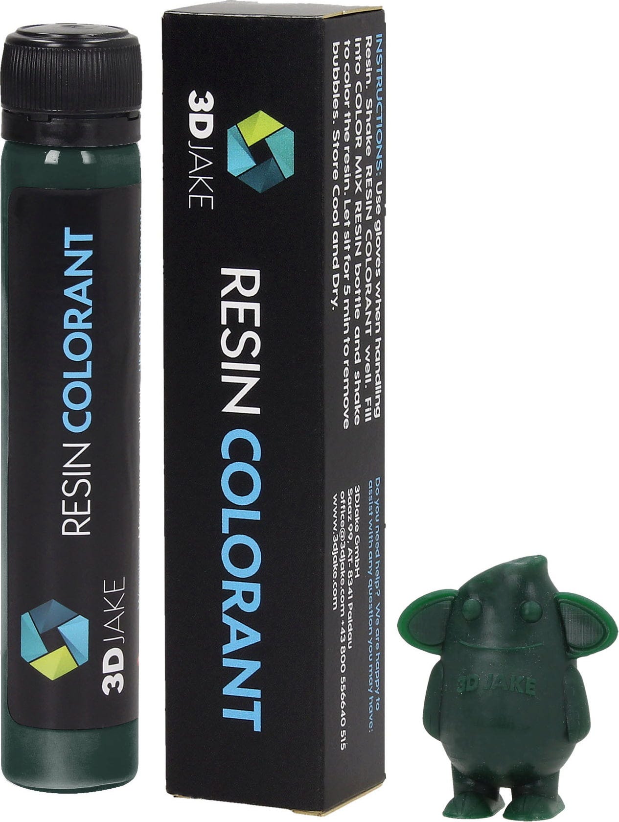 3DJAKE  Resin Colorant Moosgrün, 25 g    Resin Farbstoff in Moosgrün