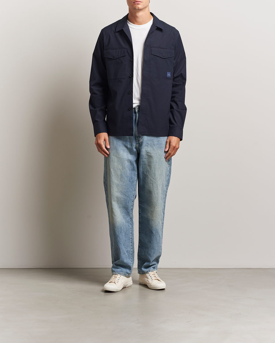 PS Paul Smith Patch Pocket Overshirt Navy