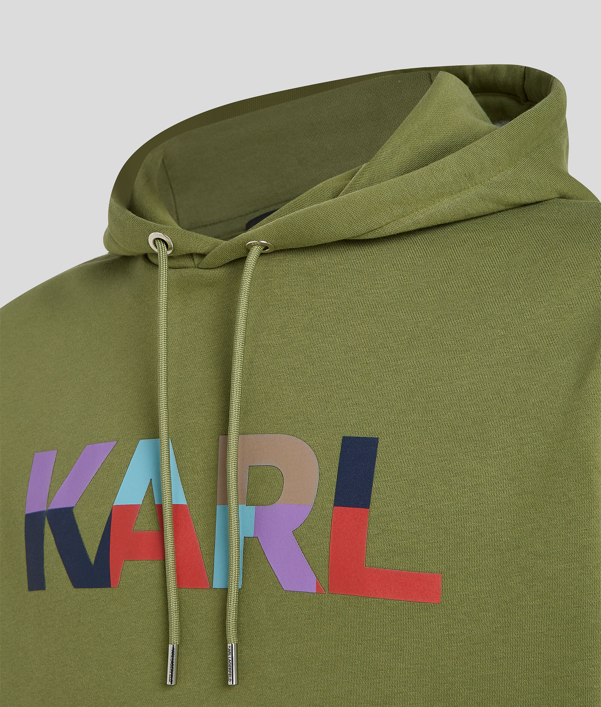 SWEAT À CAPUCHE COLOR-BLOCK AVEC LOGO KARL