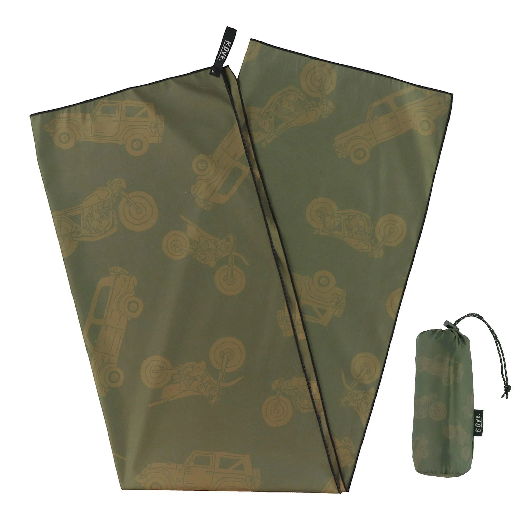 Kove Serviette de Plage Camions