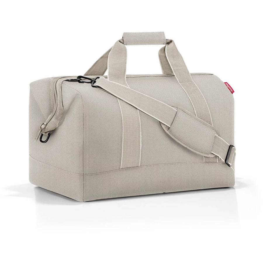 reisenthel travelling allrounder L - Reisetasche 48 cm herringbone sand