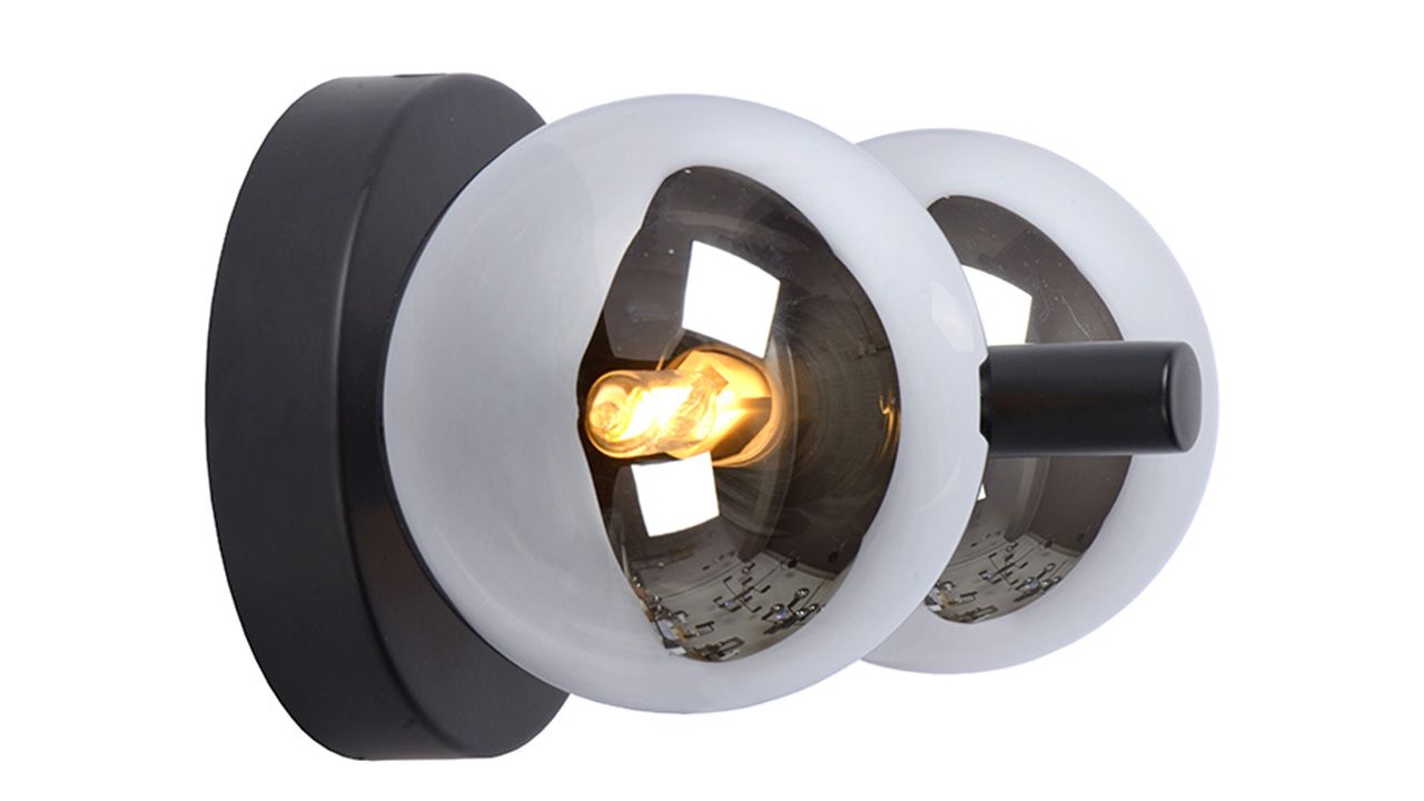 Wandlamp - zwart Tycho B12 x D12 cm