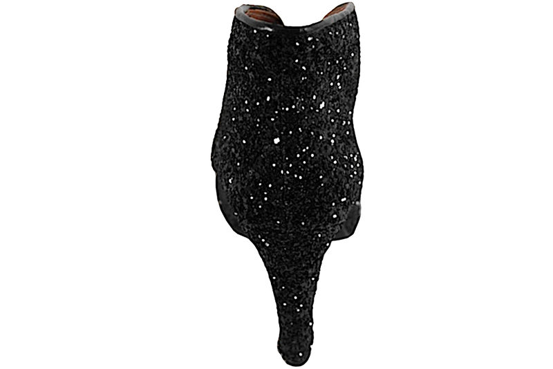 COPENHAGEN SHOES SUS GLITTER BLACK STØVLE