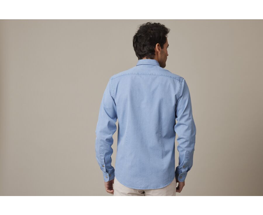 Chemise jean Denim Clair - CAMERON