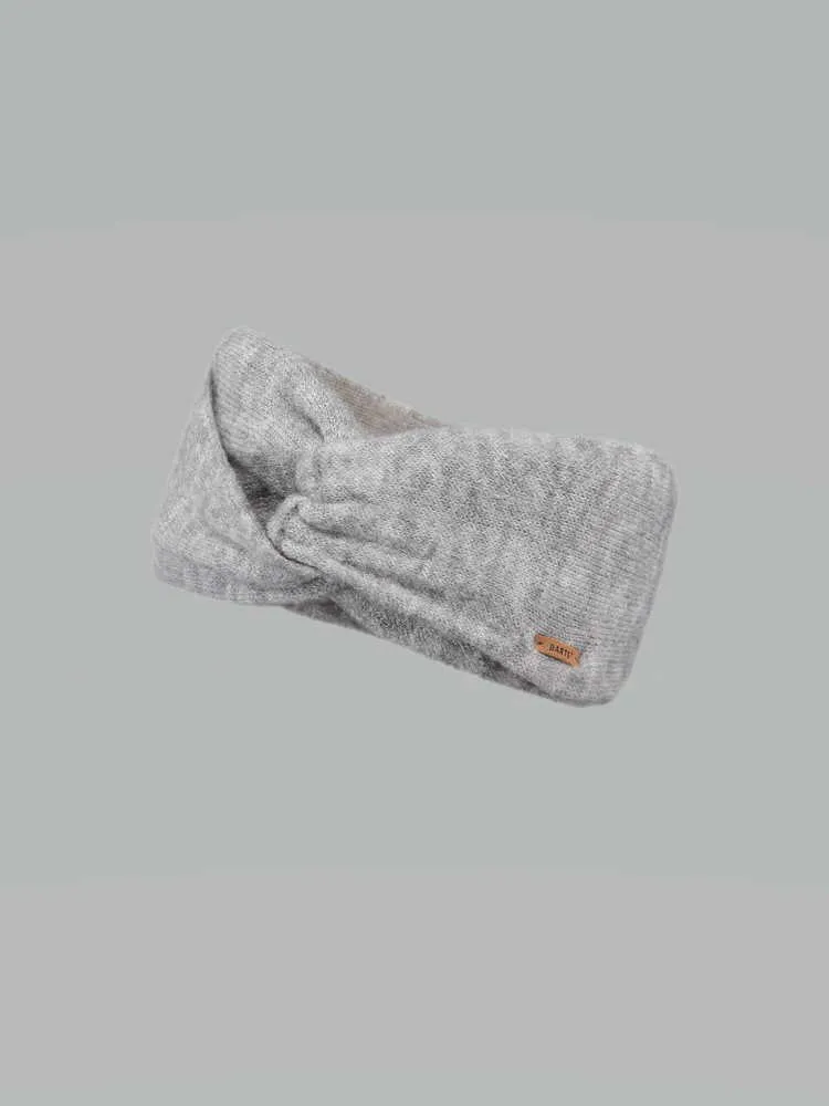 BARTS Stirnband Grau Textil