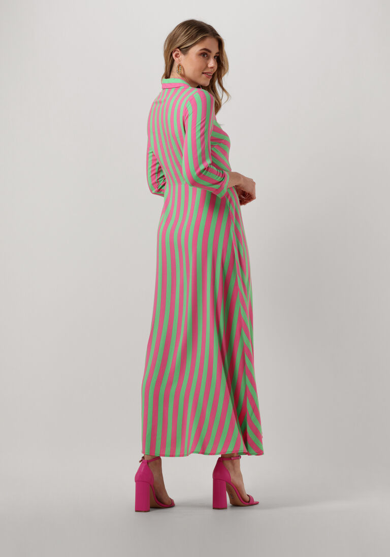 Y.A.S. roze y.a.s. maxi jurk yassavanna long shirt dress
