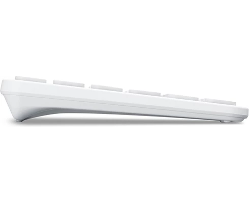 Andersson WSK-3000 White - Wireless Keyboard 2.4G BT Backlit