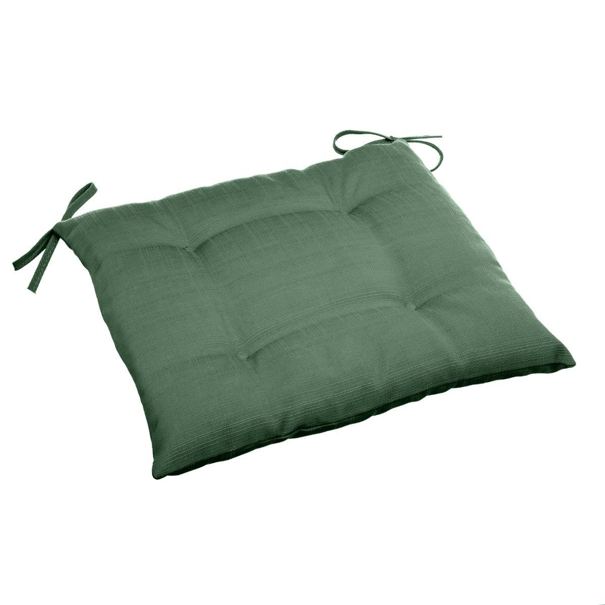 GALETTE CHAISE 40X40CM 4 POINTS KORAI OLIVE