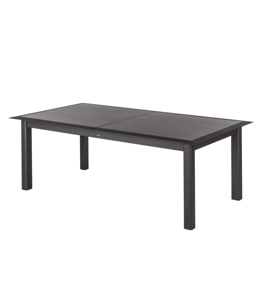 Table de jardin extensible 12 Personnes Allure - L. 216/316 cm - Gris rayé et graphite