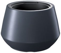 Intratuin bloempot Heos antraciet D 43,6 H 29,9 cm