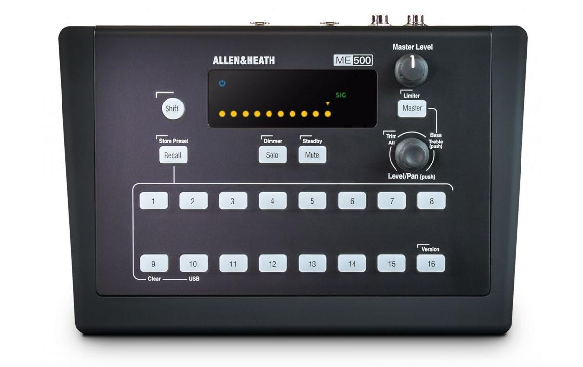 Mischpult ME-500<br>Persönlicher 16-Kanal-Mixer