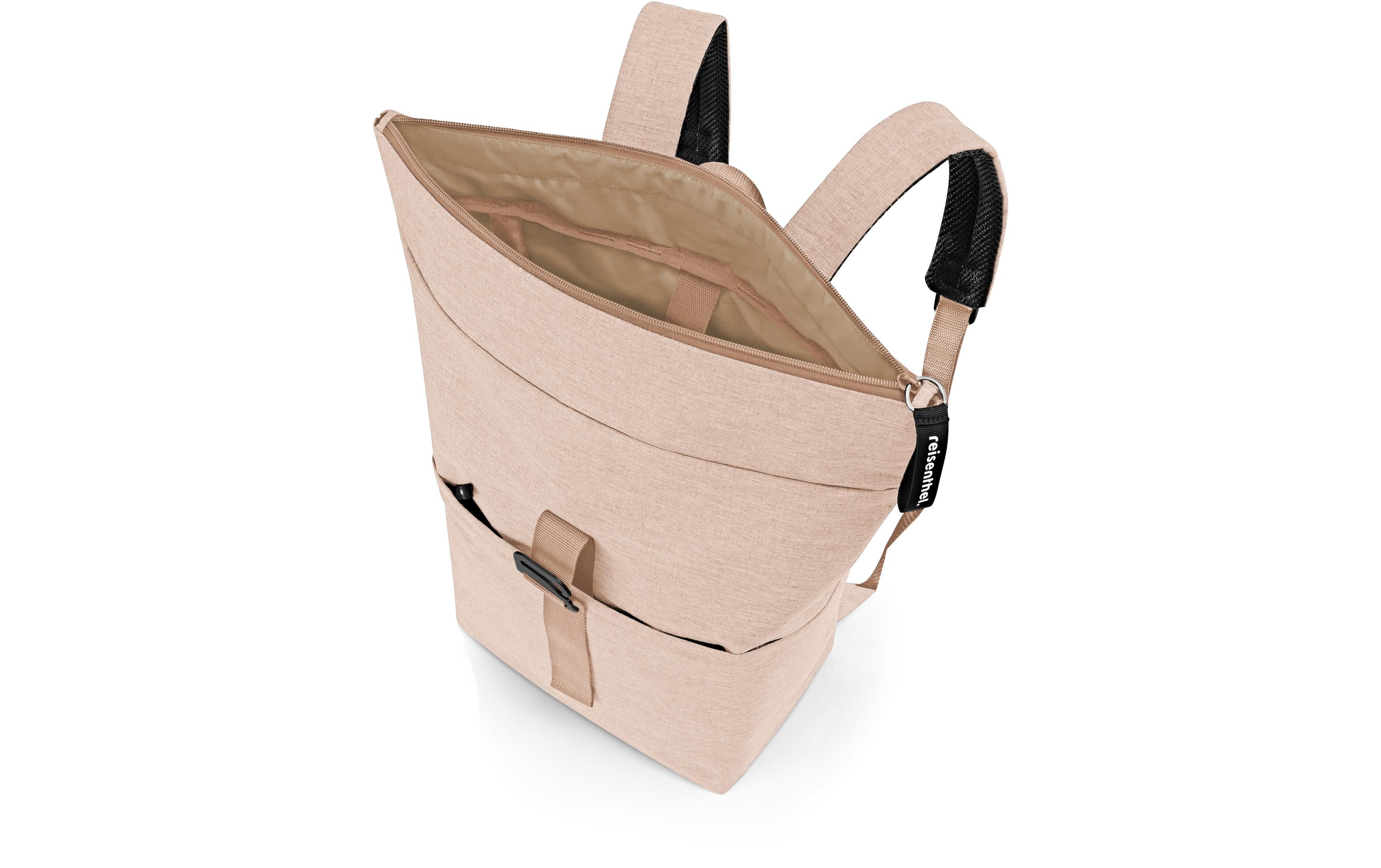 Freizeitrucksack Rolltop Backpack Twist CoffeeRanzen für Freizeit, Arbeitsweg und City-Trip