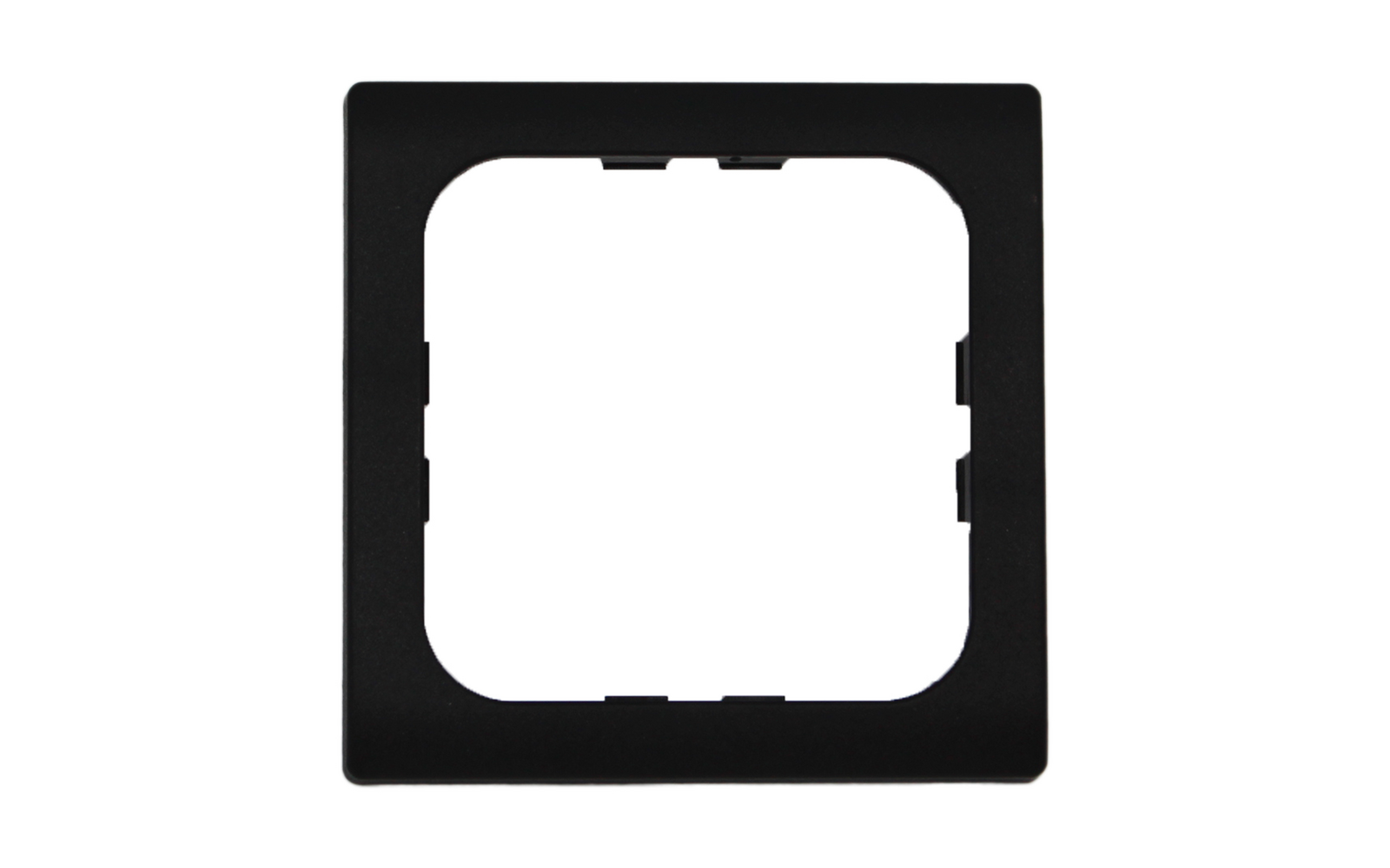 Inprojal System 30.000 Rahmen schwarz satiniert einfach 60 x 60 mm