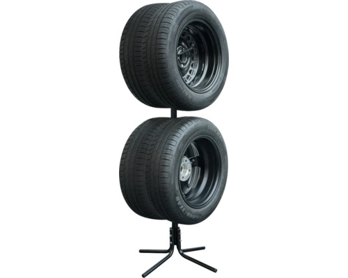 Velg- en bandenboom, bandenstandaard voor vier banden