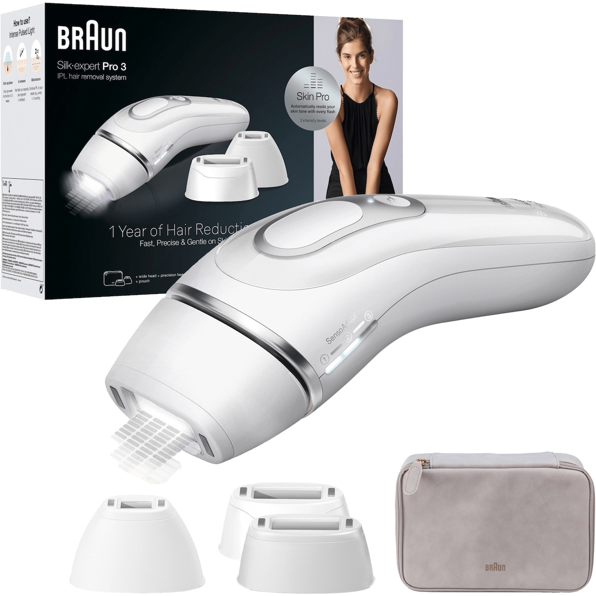 Braun Silk·expert Pro 3 IPL PL3230 (hvit)