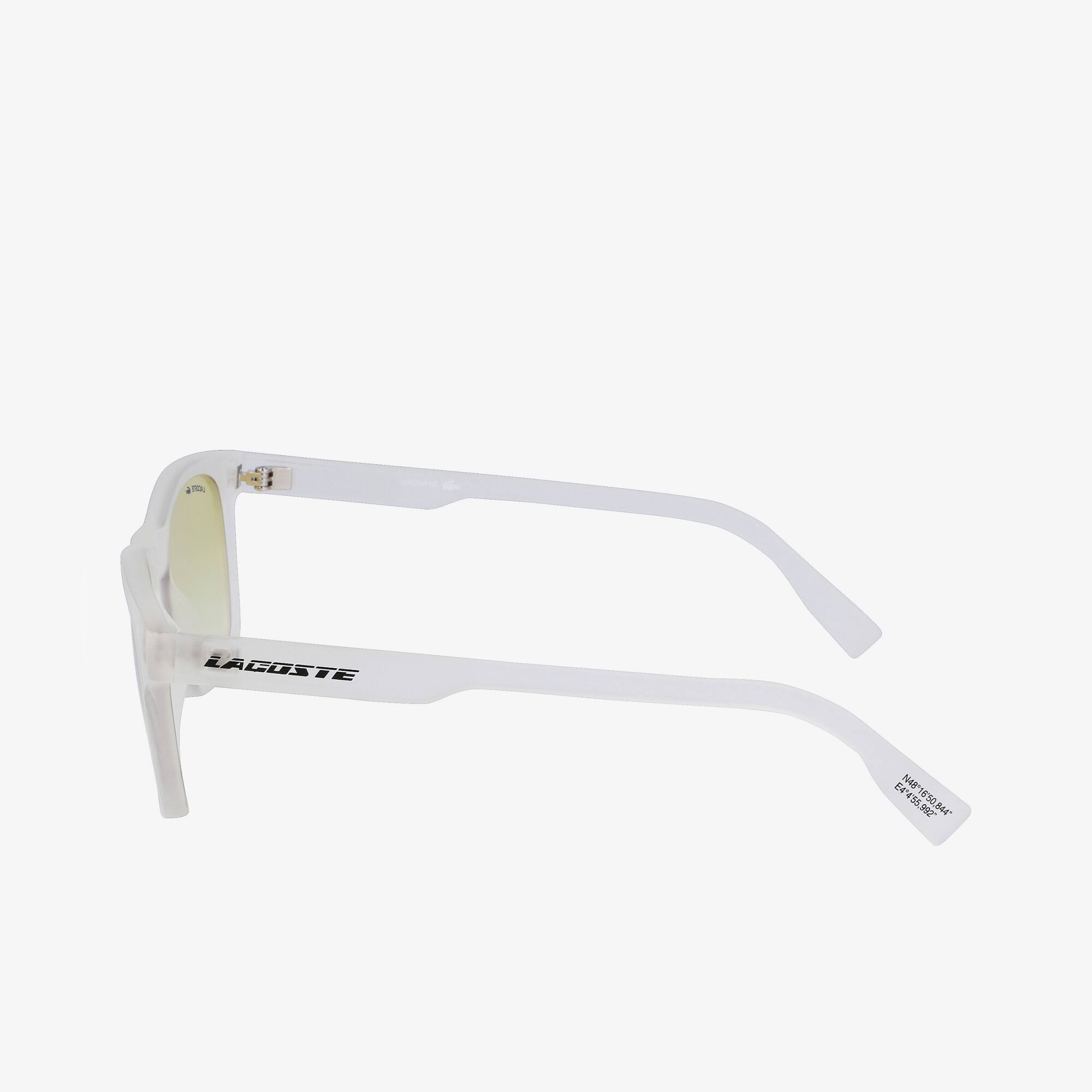 Herren LACOSTE Active Sonnenbrille aus Kunststoff Sonnenbrillen - Weiss - Lacoste - Herren