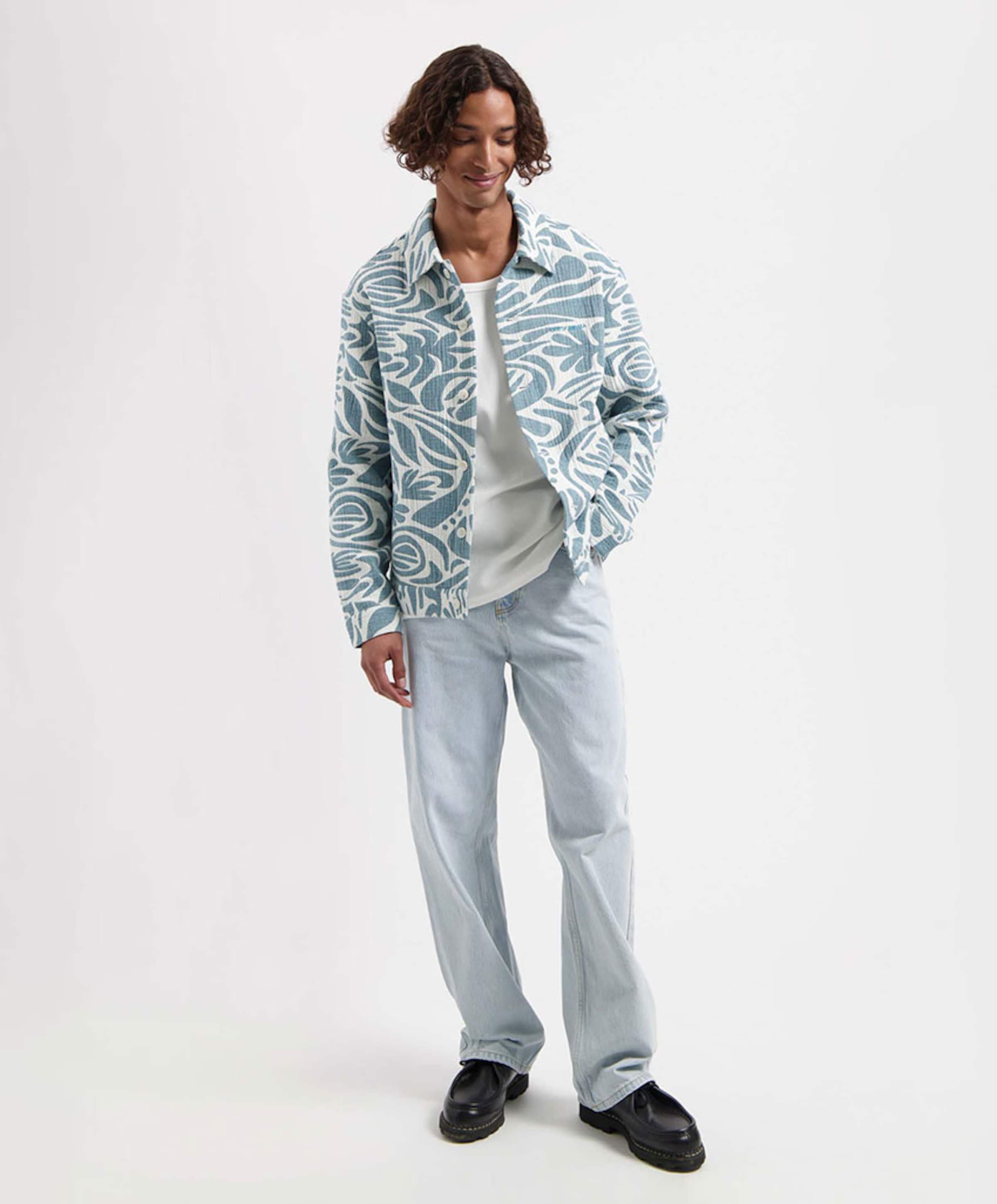Law of the Sea Heren overshirt groen
