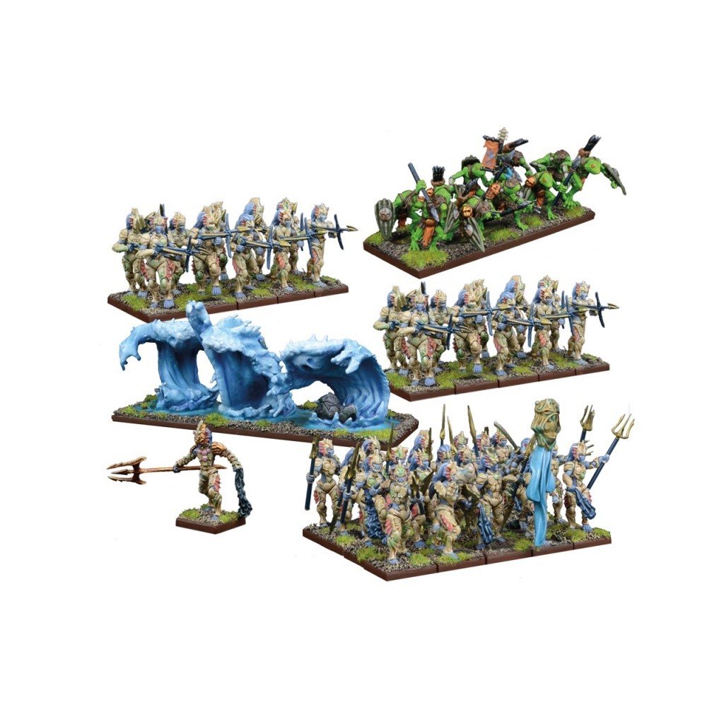 Kings of War - Armée du Royaume du Trident