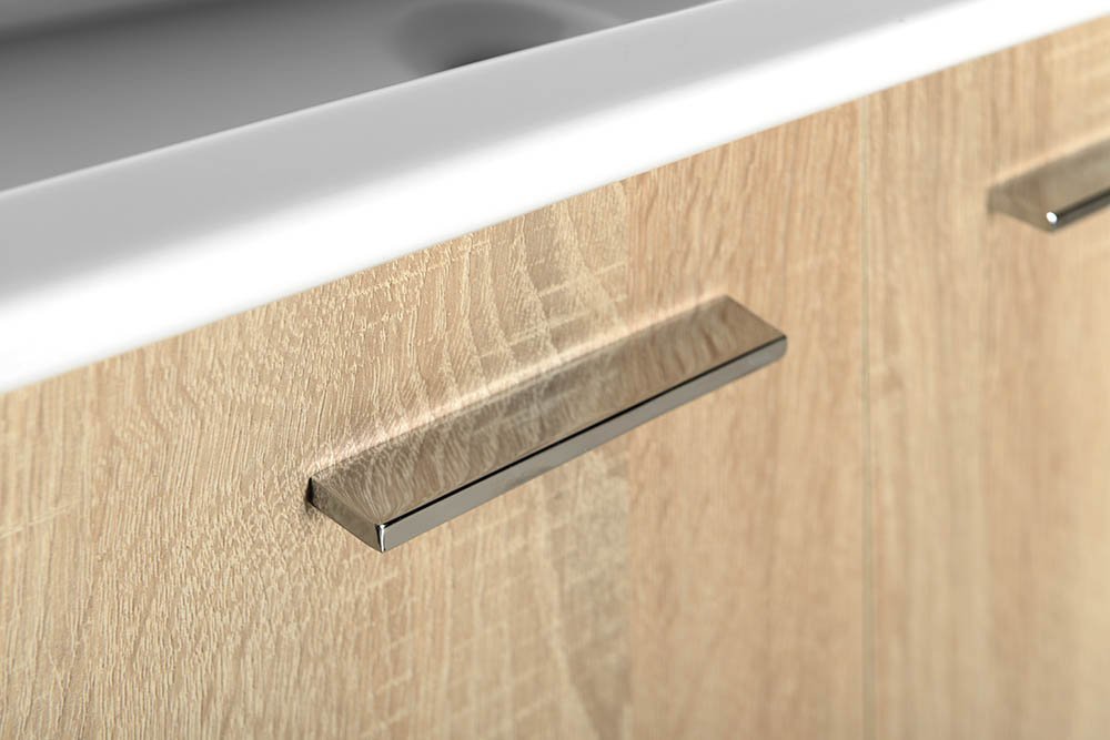 Aqualine Zoja toilet onderkast 50x25x50cm eiken