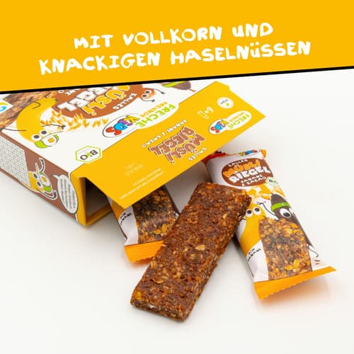 Freche Freunde Kids Bio Kalles Müsli Riegel Banane & Kakao