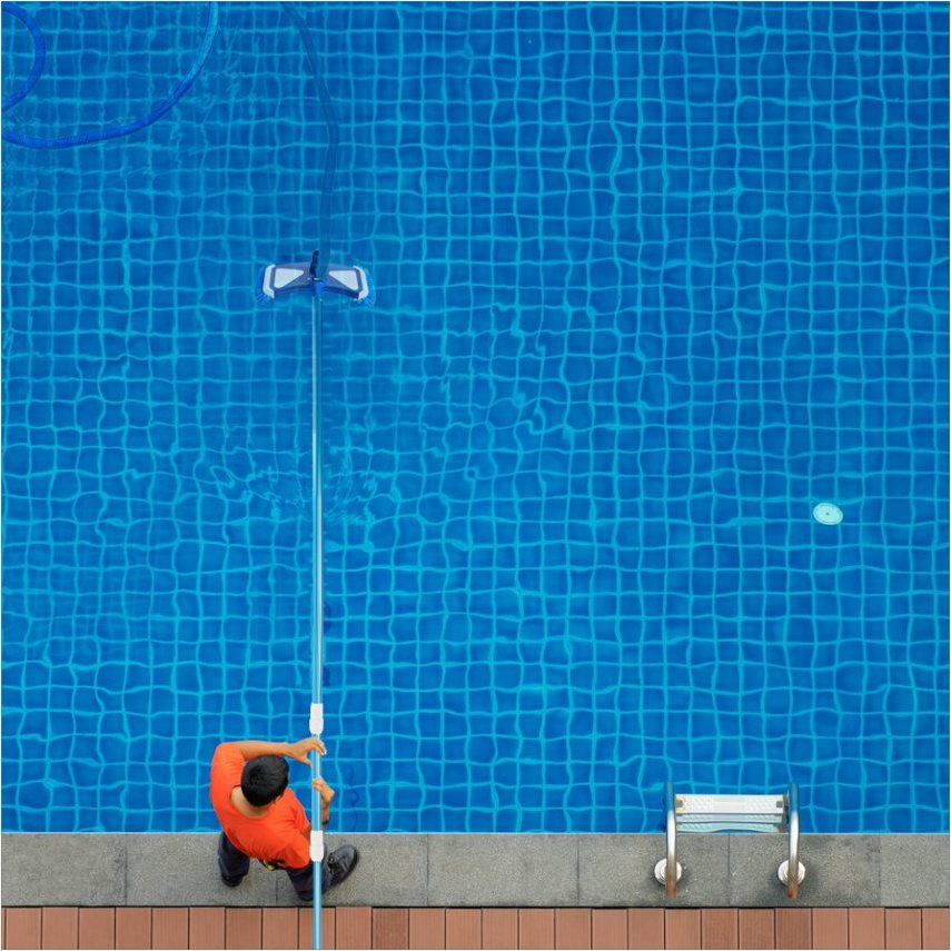 Pool Bodensaugerbürste