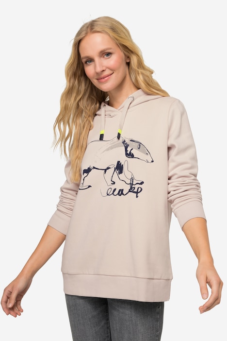 Hoodie, Sweater, Eisbär, Kapuze, Langarm, OEKO-TEX
