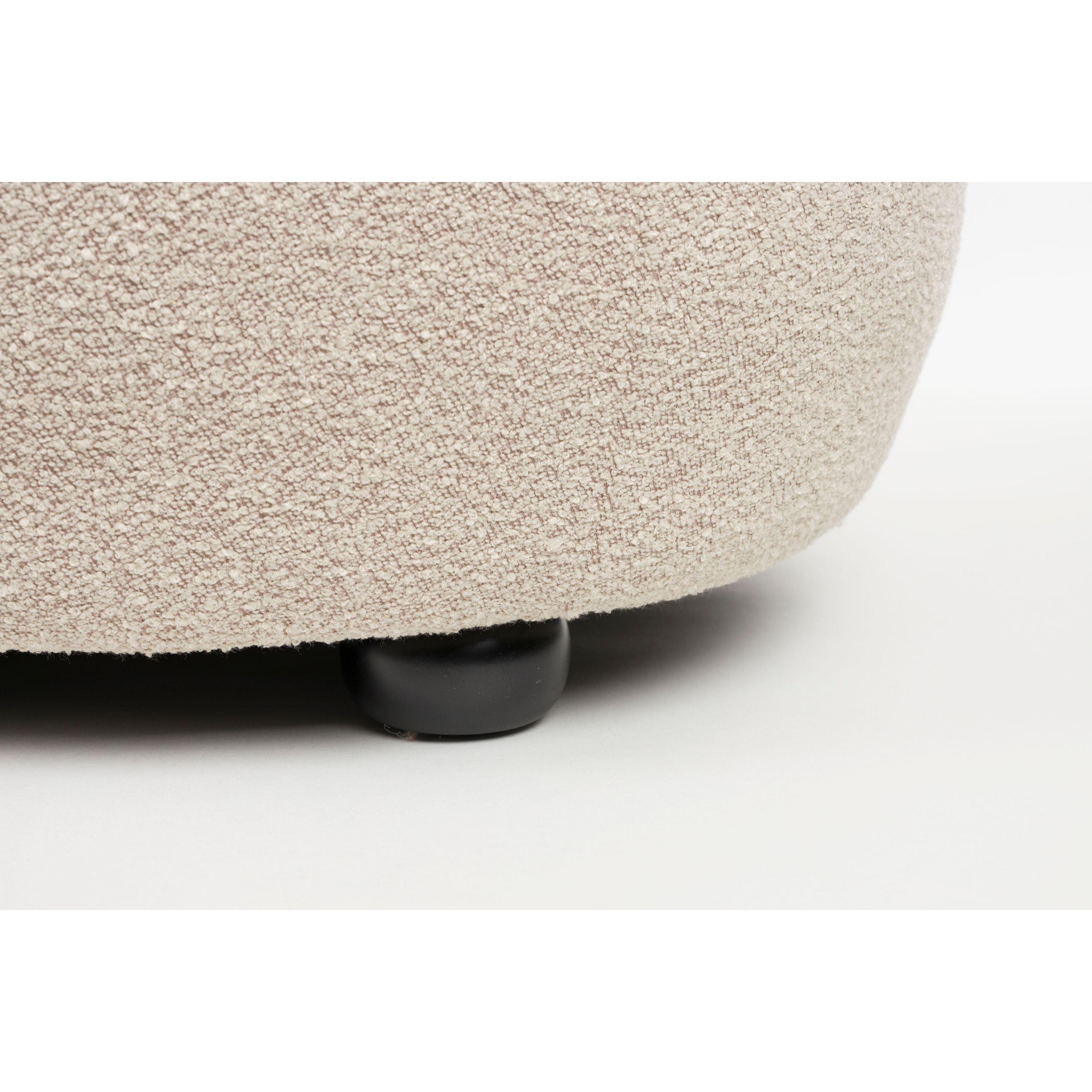 Housecraft Living Noxx Hocker Teddy stof Beige