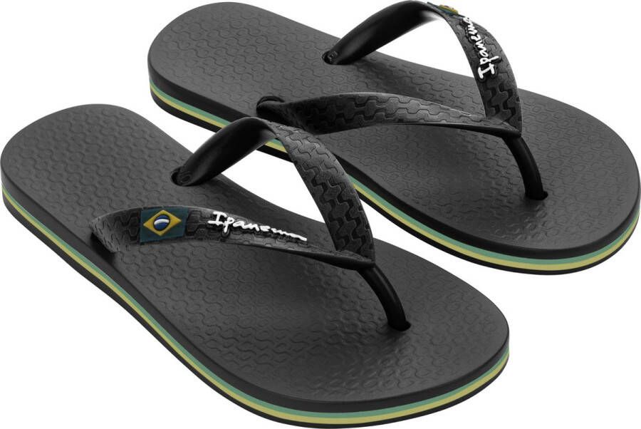 Ipanema Classic Brasil teenslippers zwart Rubber 25-26