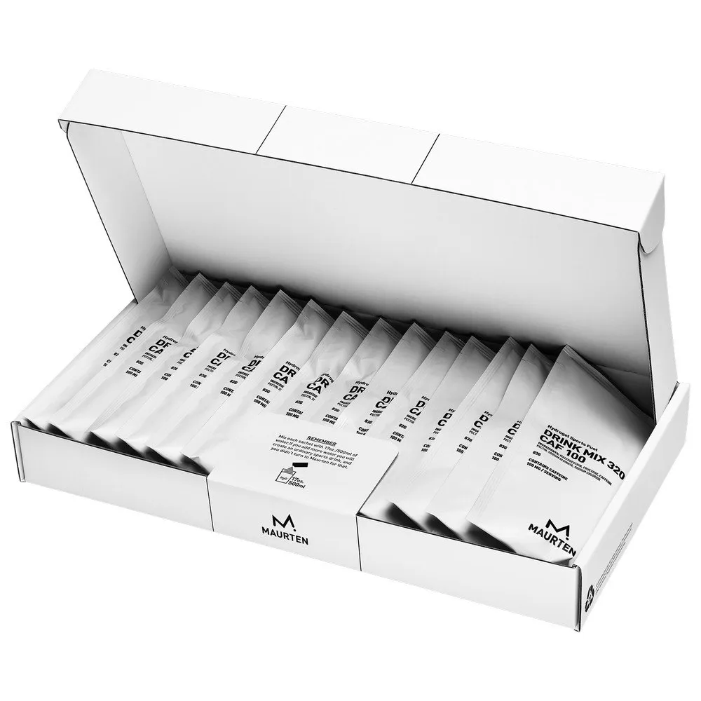 Maurten Drink Mix 320 CAF 100 83g Kiste Neutraler Geschmack 14 einheiten