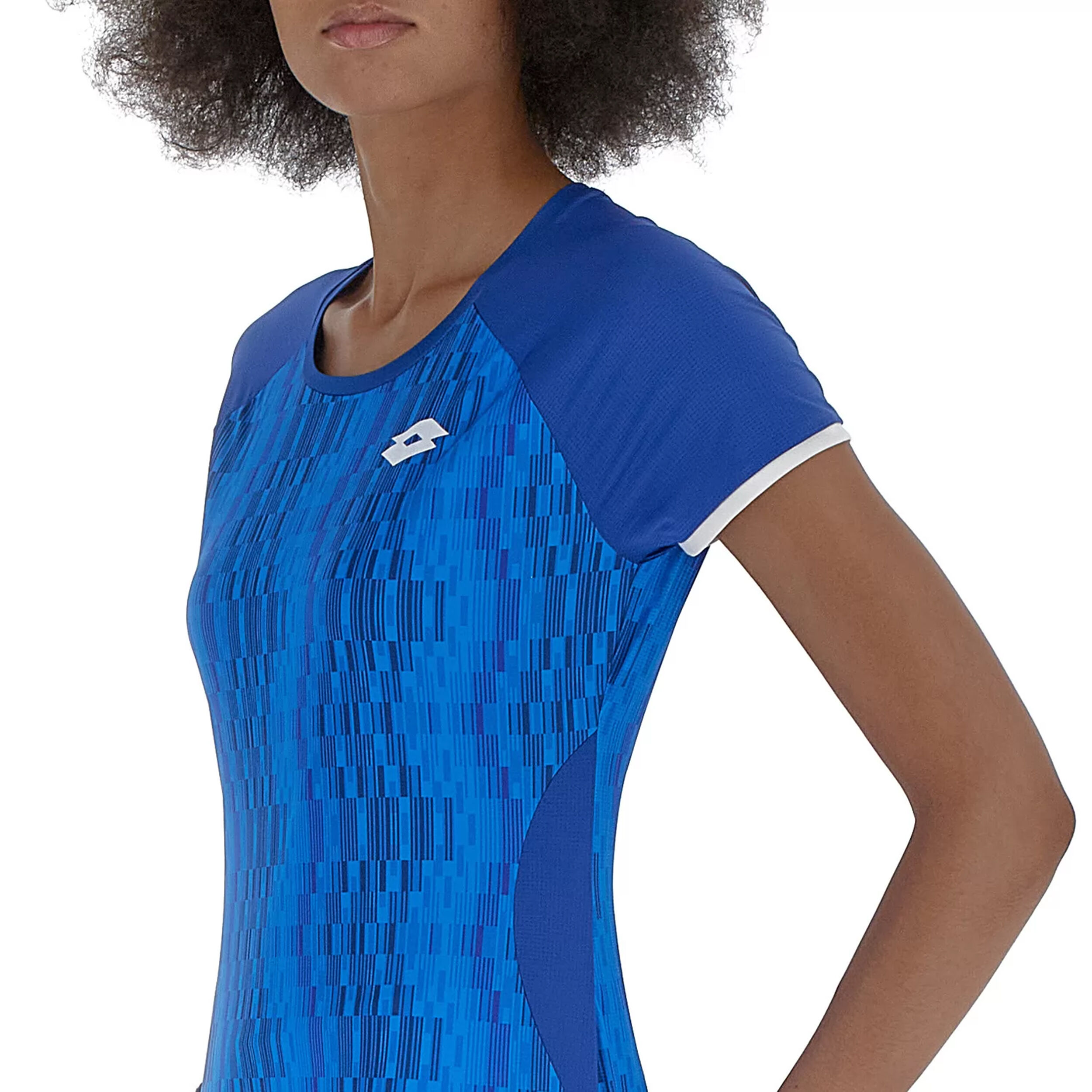 Lotto Tech IV D3 T-shirt Femmes - Bleu