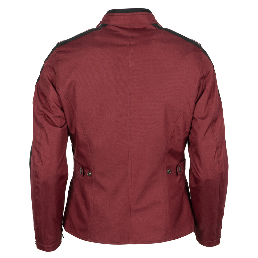 Helstons - Blouson femme Jade Tissu Technique Bordeaux / Noir