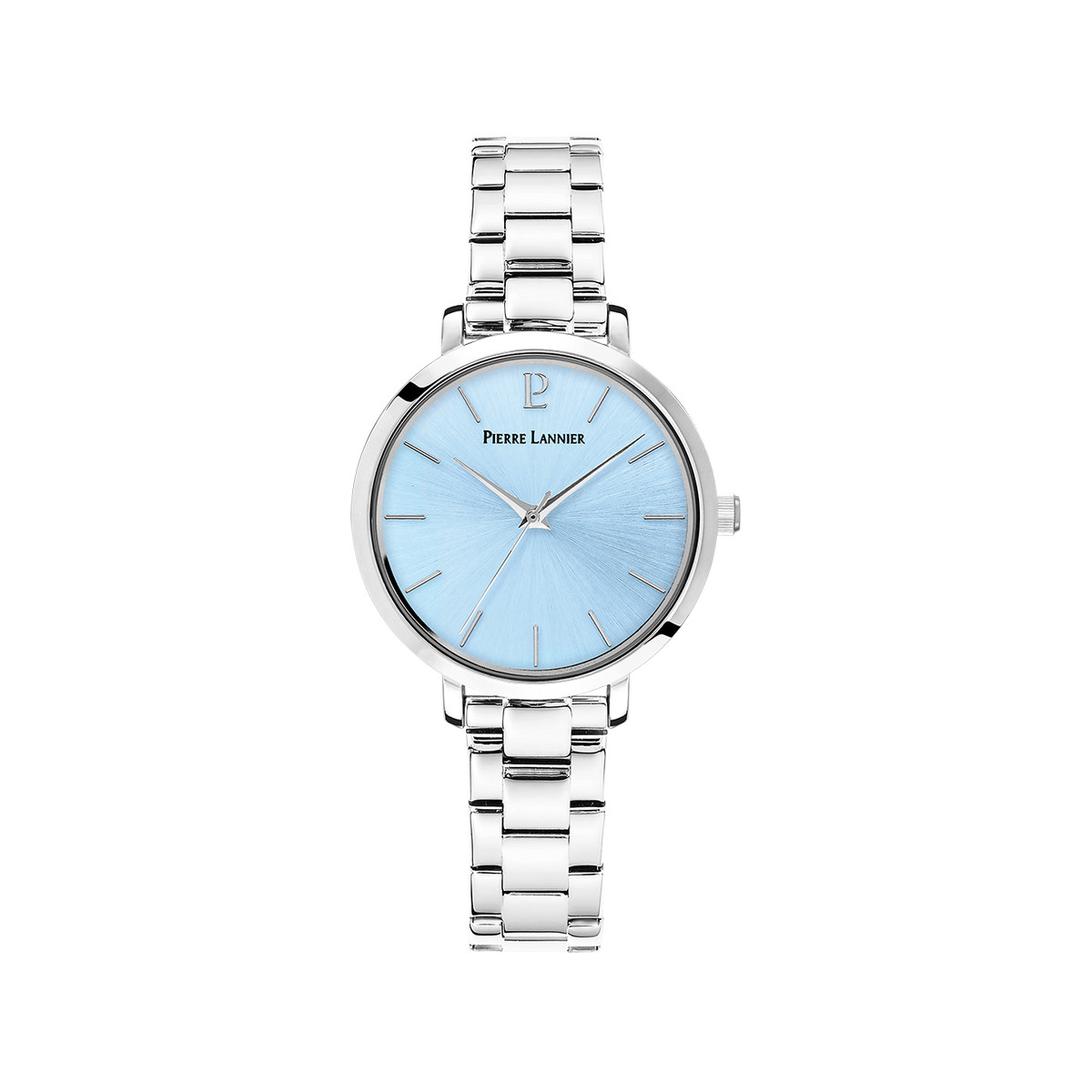 Montre PIERRE LANNIER Chouquette femme bracelet acier argent