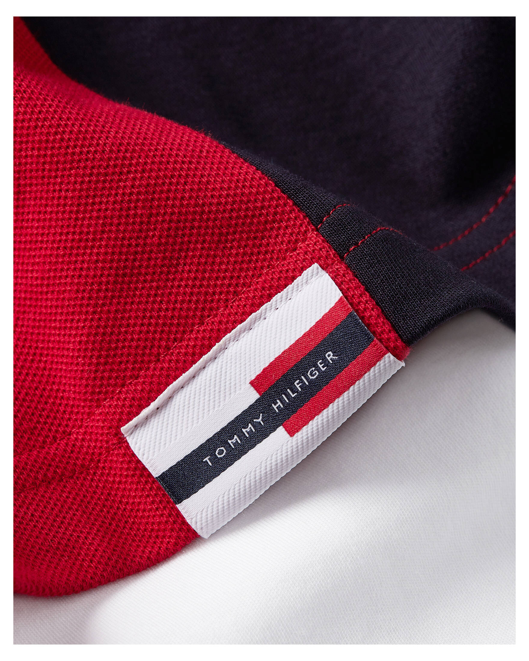 Tommy Hilfiger| Herren Poloshirt WAVY FLAG PIQUE STRUCT REG POLO Kurzarm