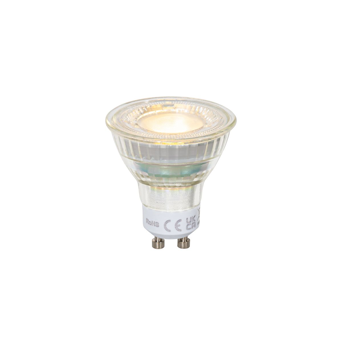 GU10 50mm LED lamp helder 2.5W 450 lm 2700K