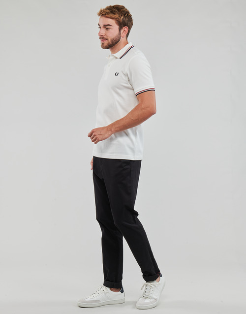 Fred Perry - TWIN TIPPED FRED PERRY SHIRT - Blanc