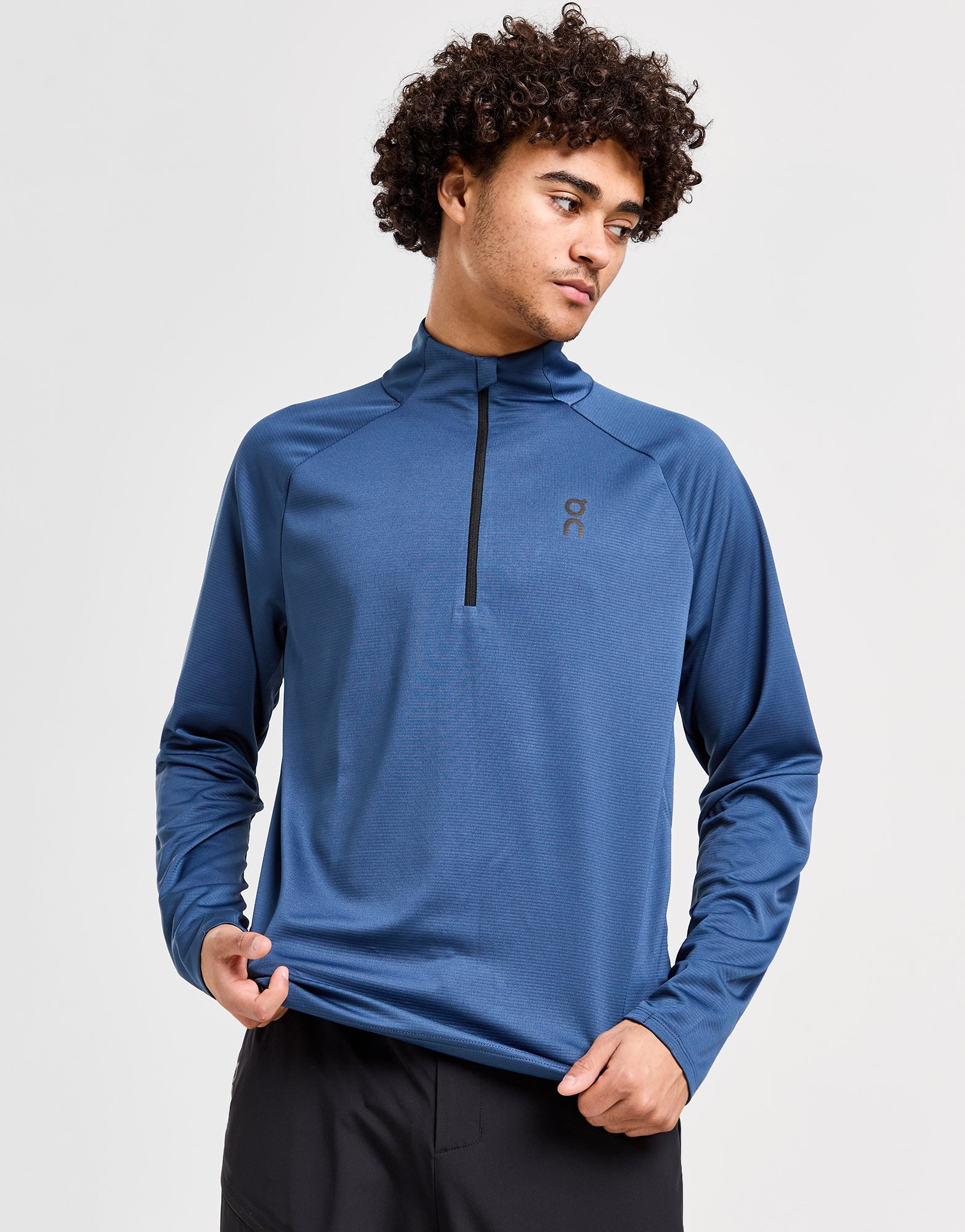 On Running Haut Zippé Climate Homme