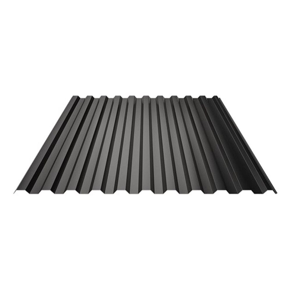 TRAPESPLATE PROFILMETAL TP20 0,5MM 5000X100MM SVART