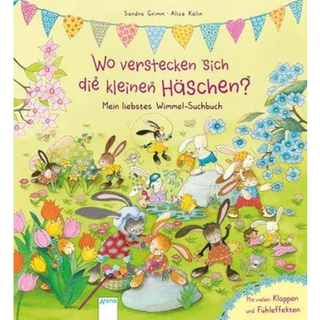 Arena Wo verstecken sich die kleinen Häschen? - Mein liebstes Wimmel-Suchbuch