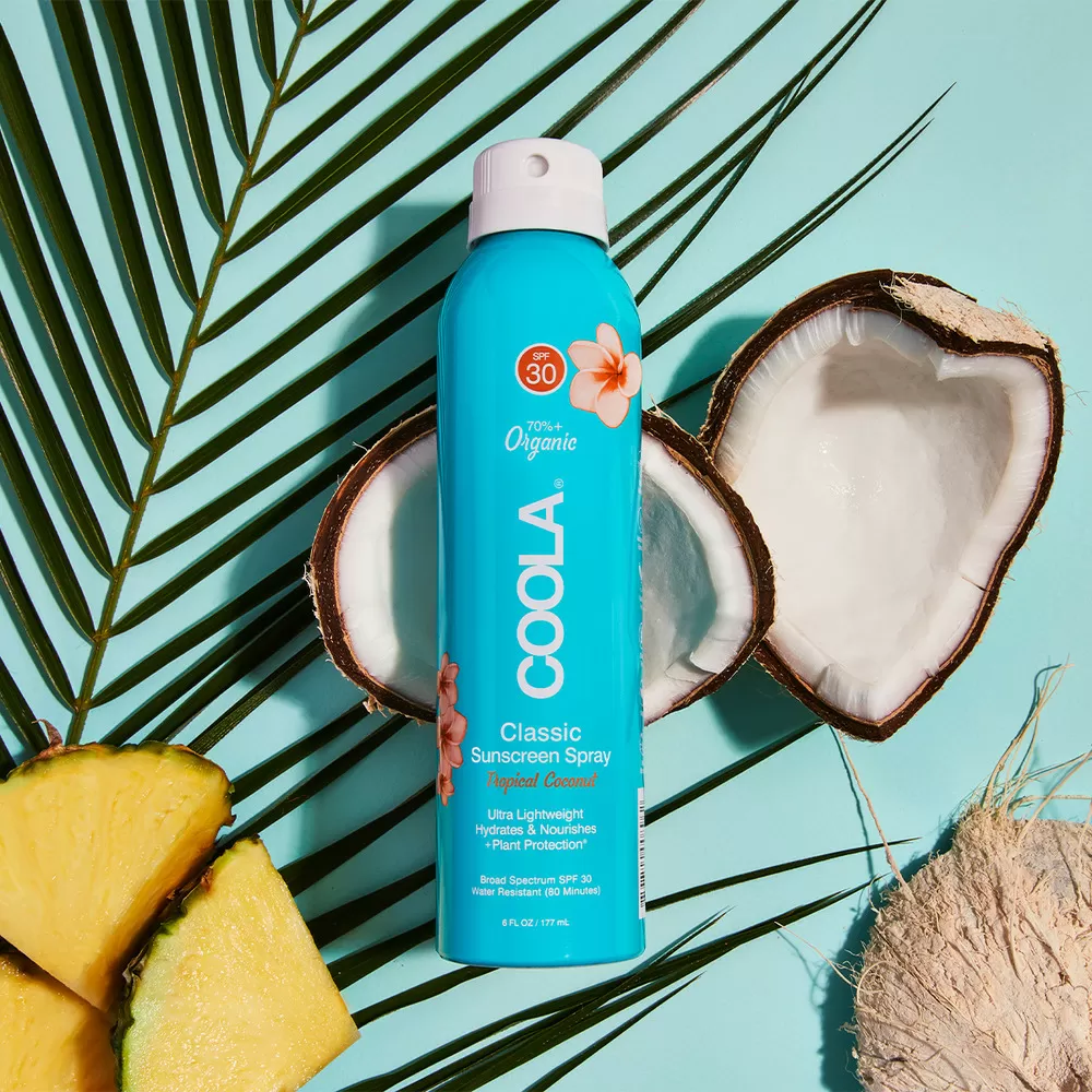 COOLA Classic Body Spray Tropical Coconut SPF 30 -177 ml.