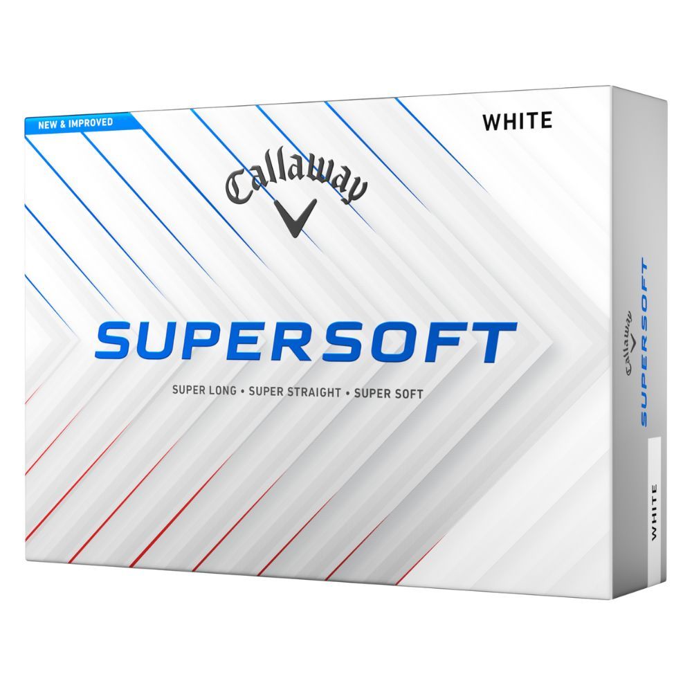 Supersoft Golfball Hvit