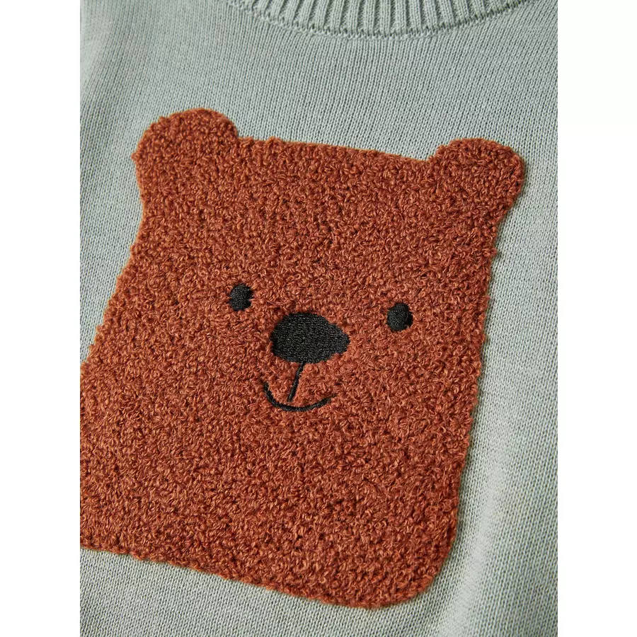 name it Strickpullover Nbmorane Iceberg Green