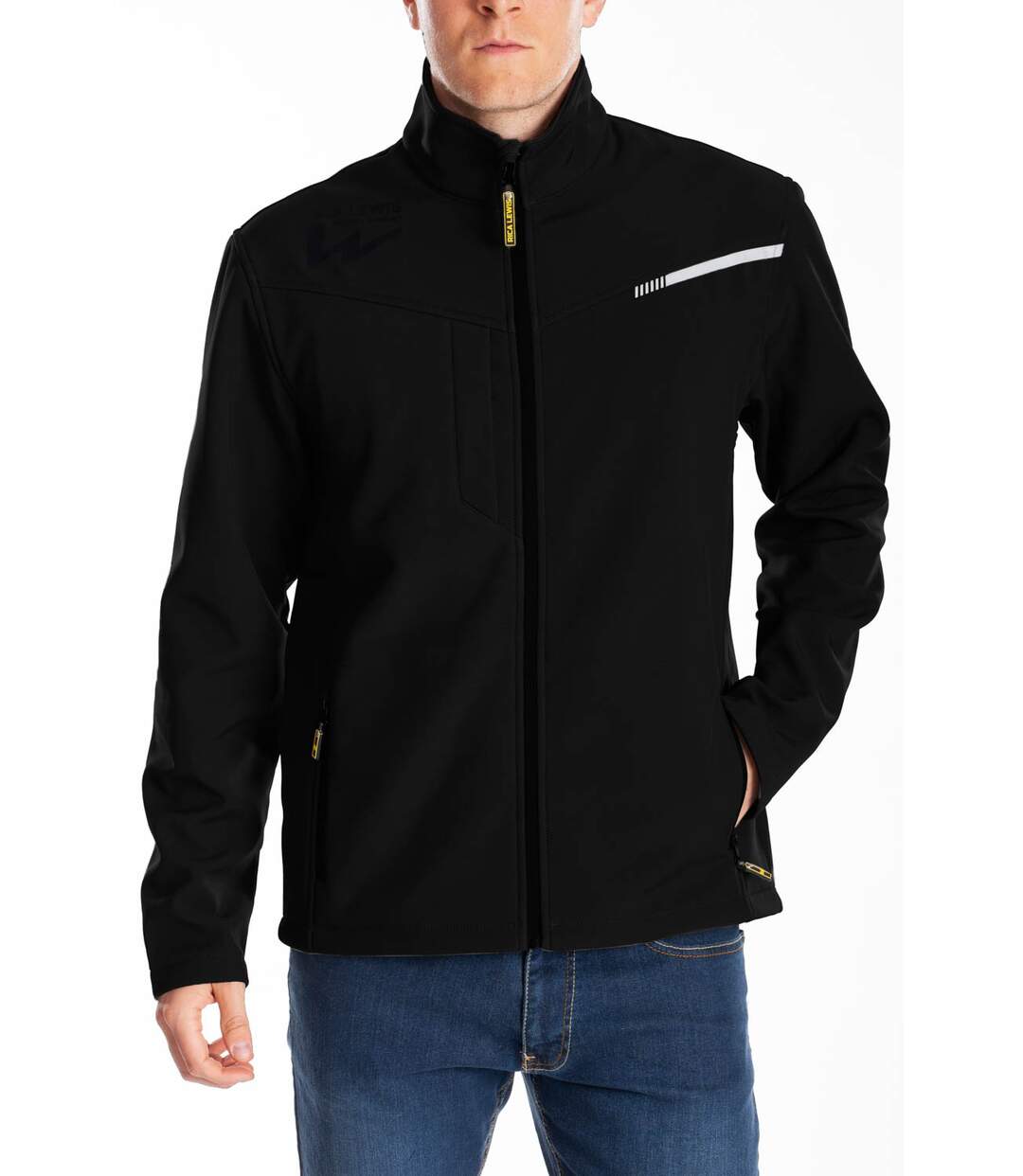 Veste softshell coupe confort BOBBY NOIR