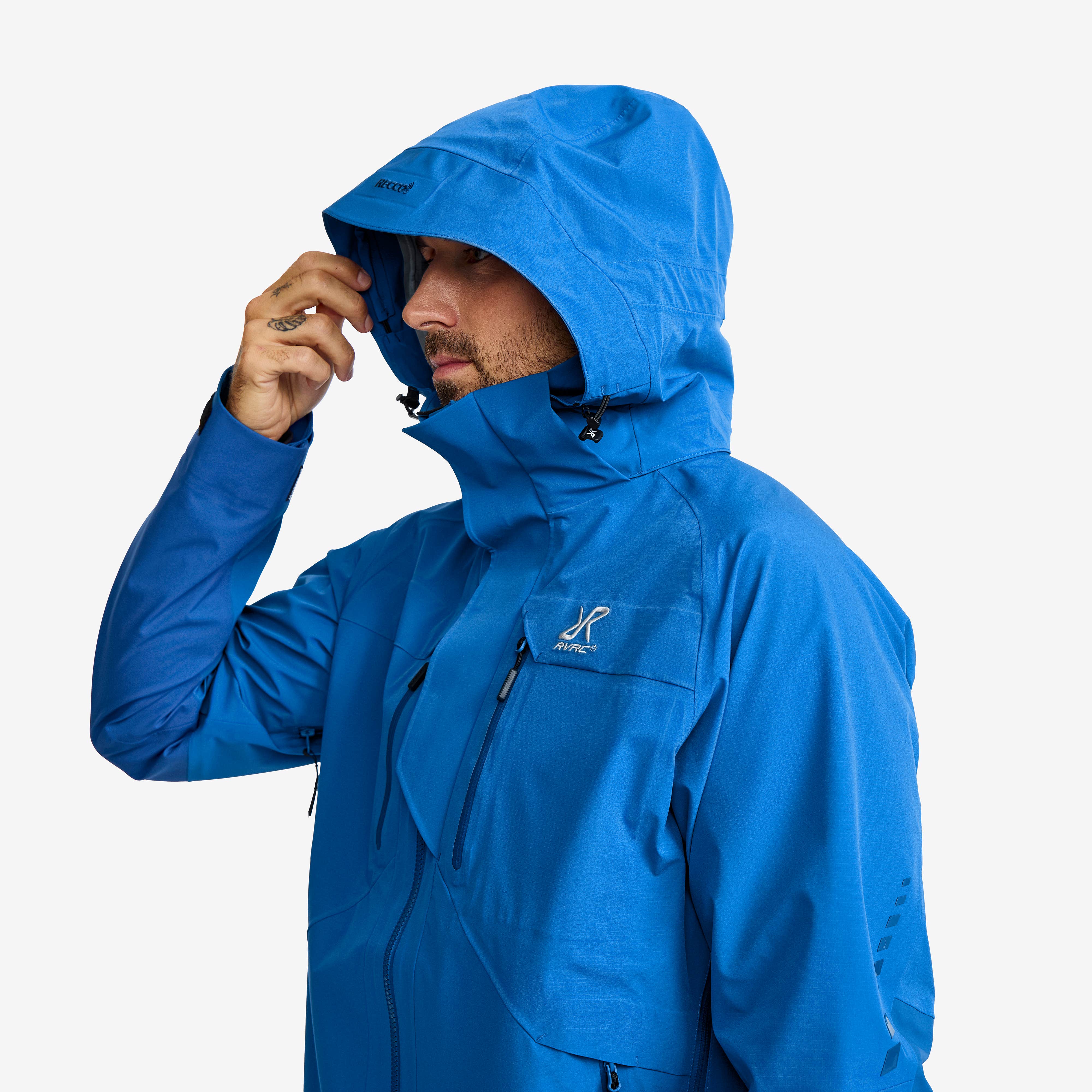Aries Pro 3L Shell Jacket Herre Classic Blue/True Blue
