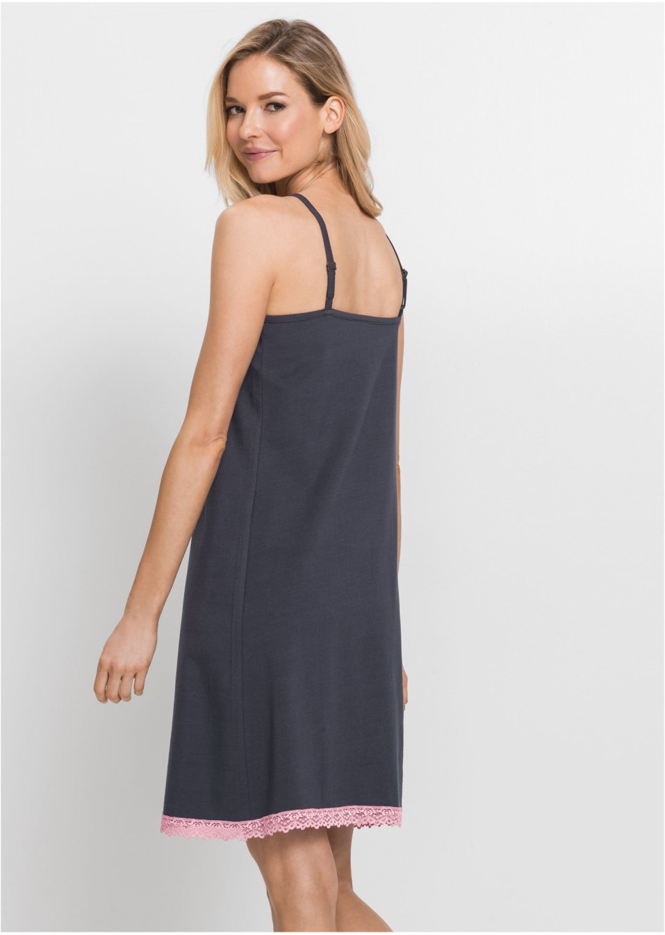 Chemise de nuit bretelles spaghetti