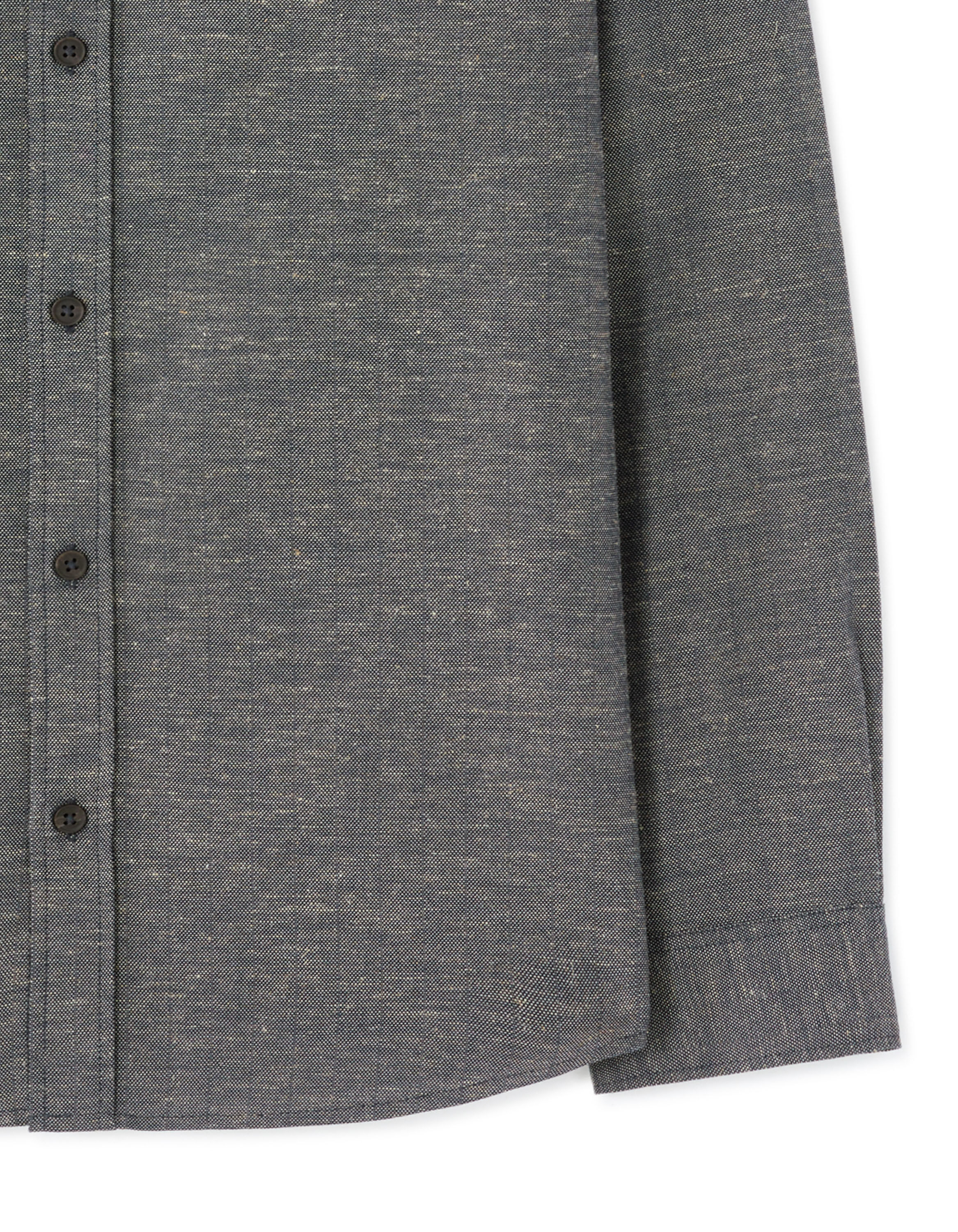 Chemise regular chinée - bleu