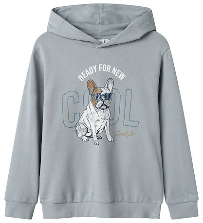 Name It Kapuzenpullover - NkmBedog - Steinbruch m. Print