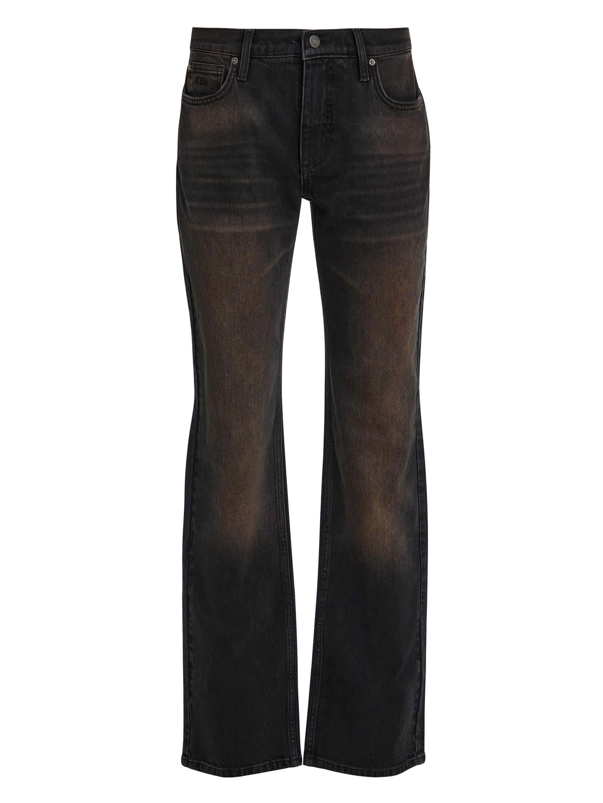 calça jeans reta