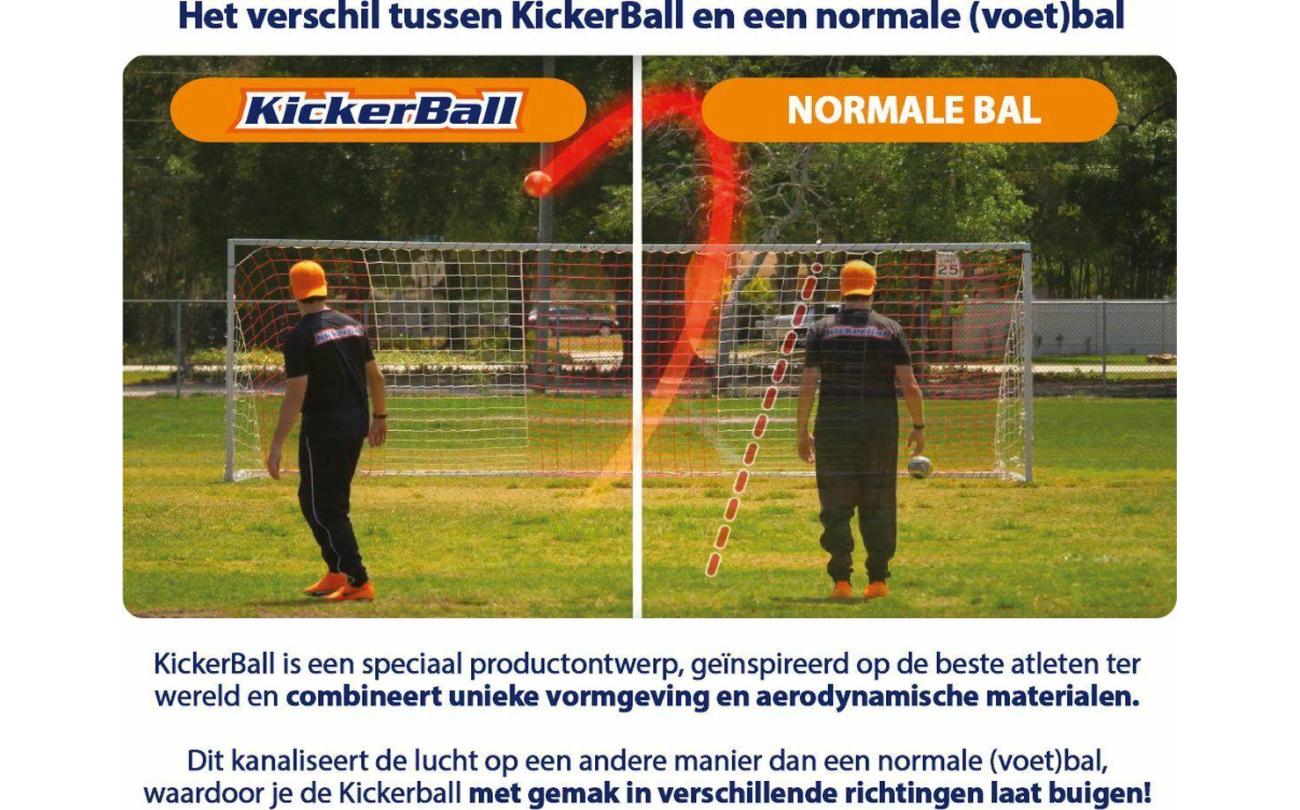 KickerBall Zwart/Wit 21cm