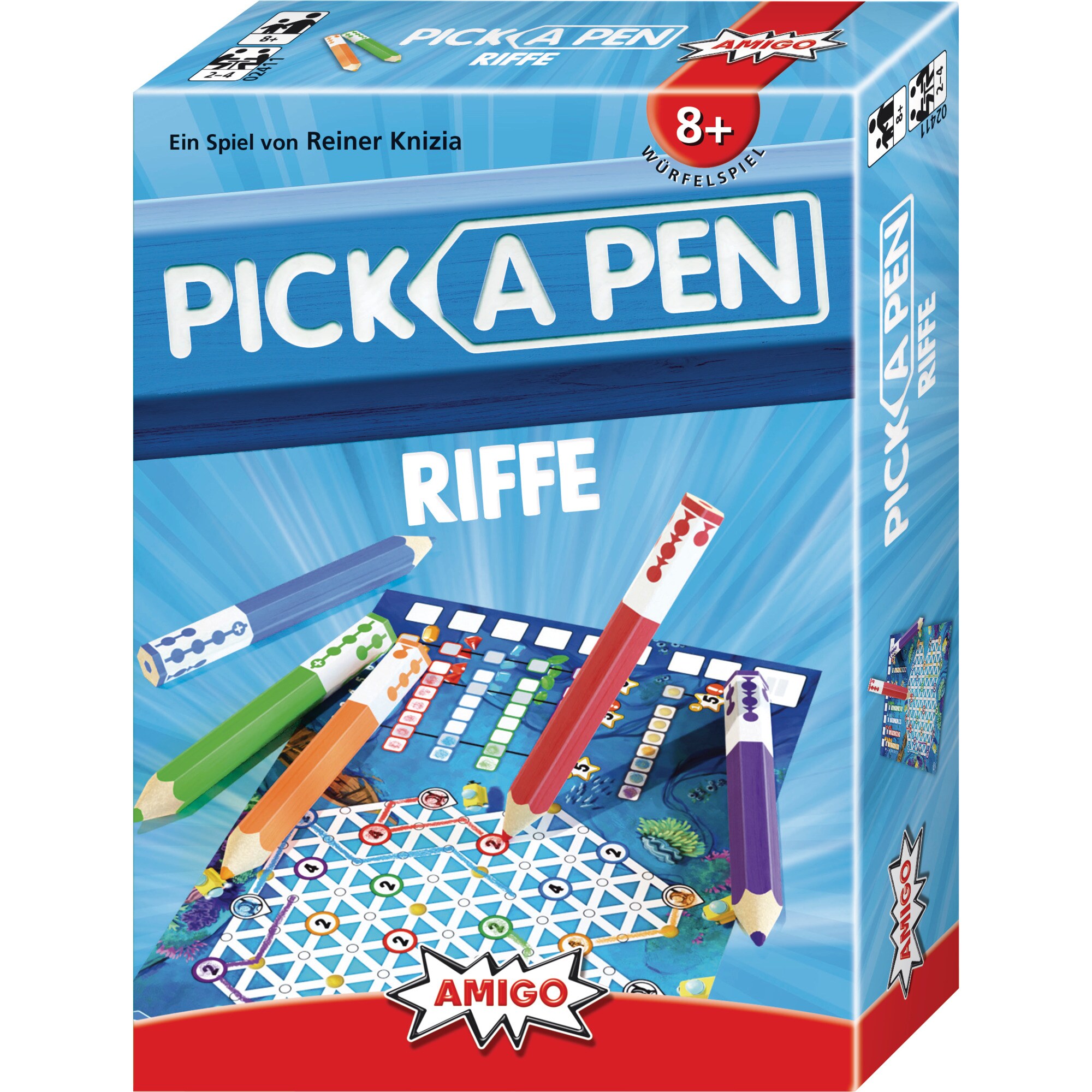 Amigo Rätselspiel Pick a Pen: Riffe